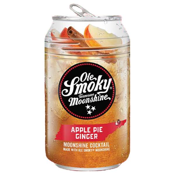Ole Smoky Apple Pie Ginger Cocktail 12oz