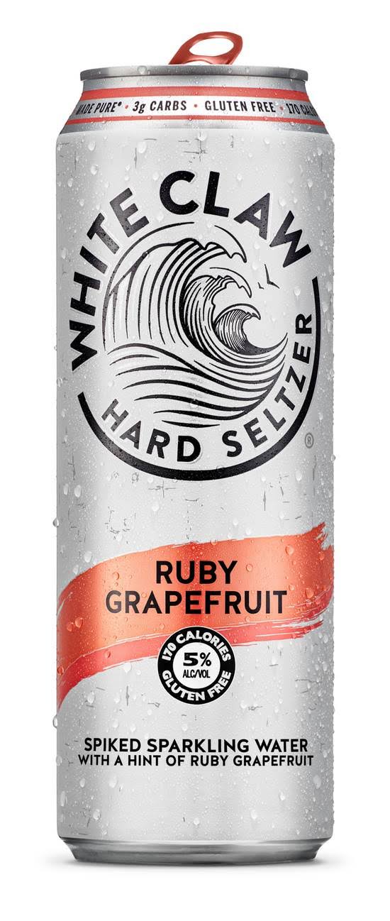 White Claw Hard Seltzer Ruby Grapefruit