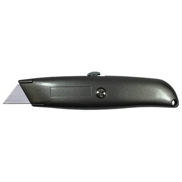 Excel 16009 Heavy Duty Retractable Utility Knife - Black