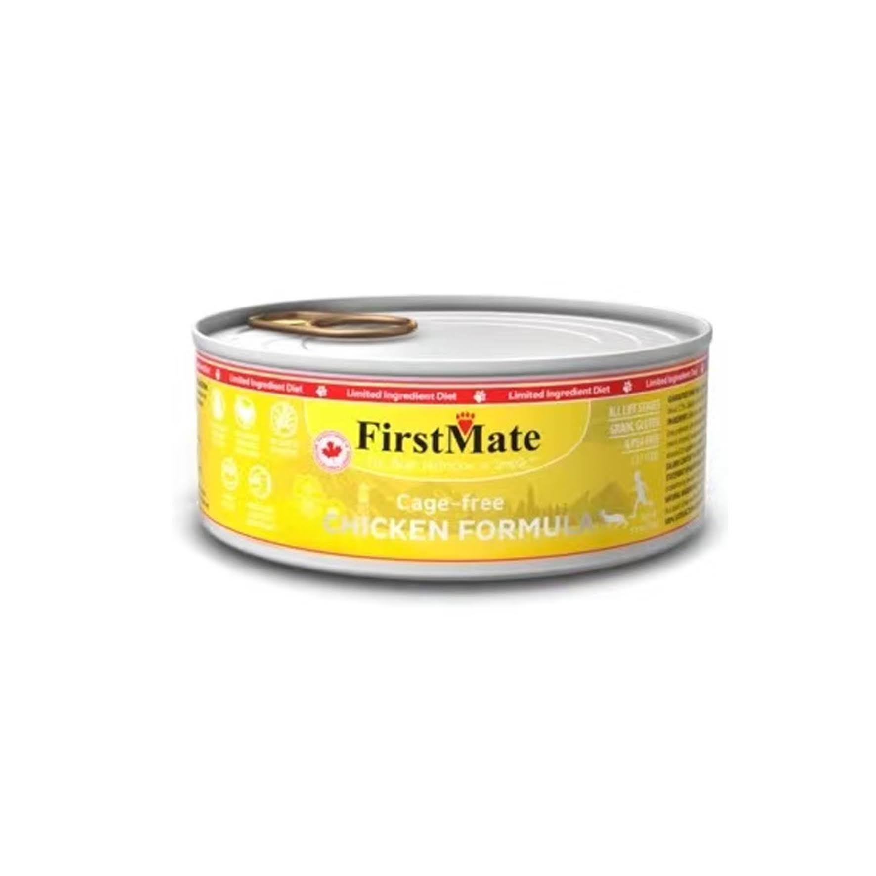 FirstMate-CAT-Canned Food 5.5 oz Free Run Chicken