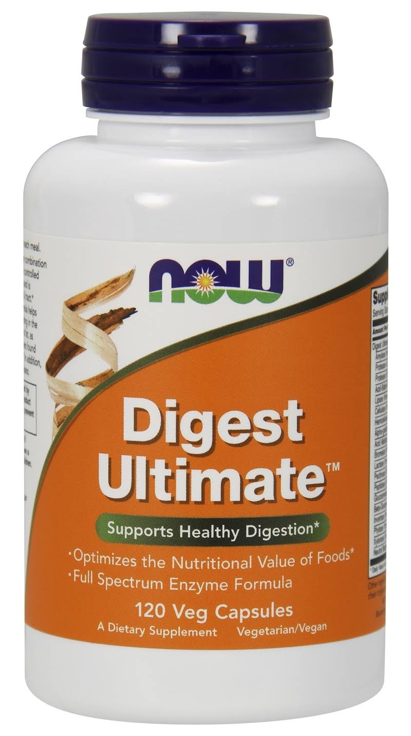 Now Foods Digest Ultimate - 120 Veg Capsules