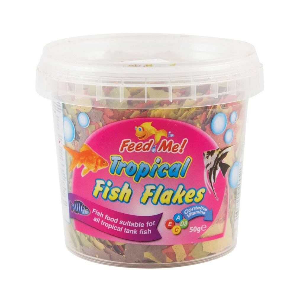Feed Me Tropical Fish Flakes 30g [FF003A]