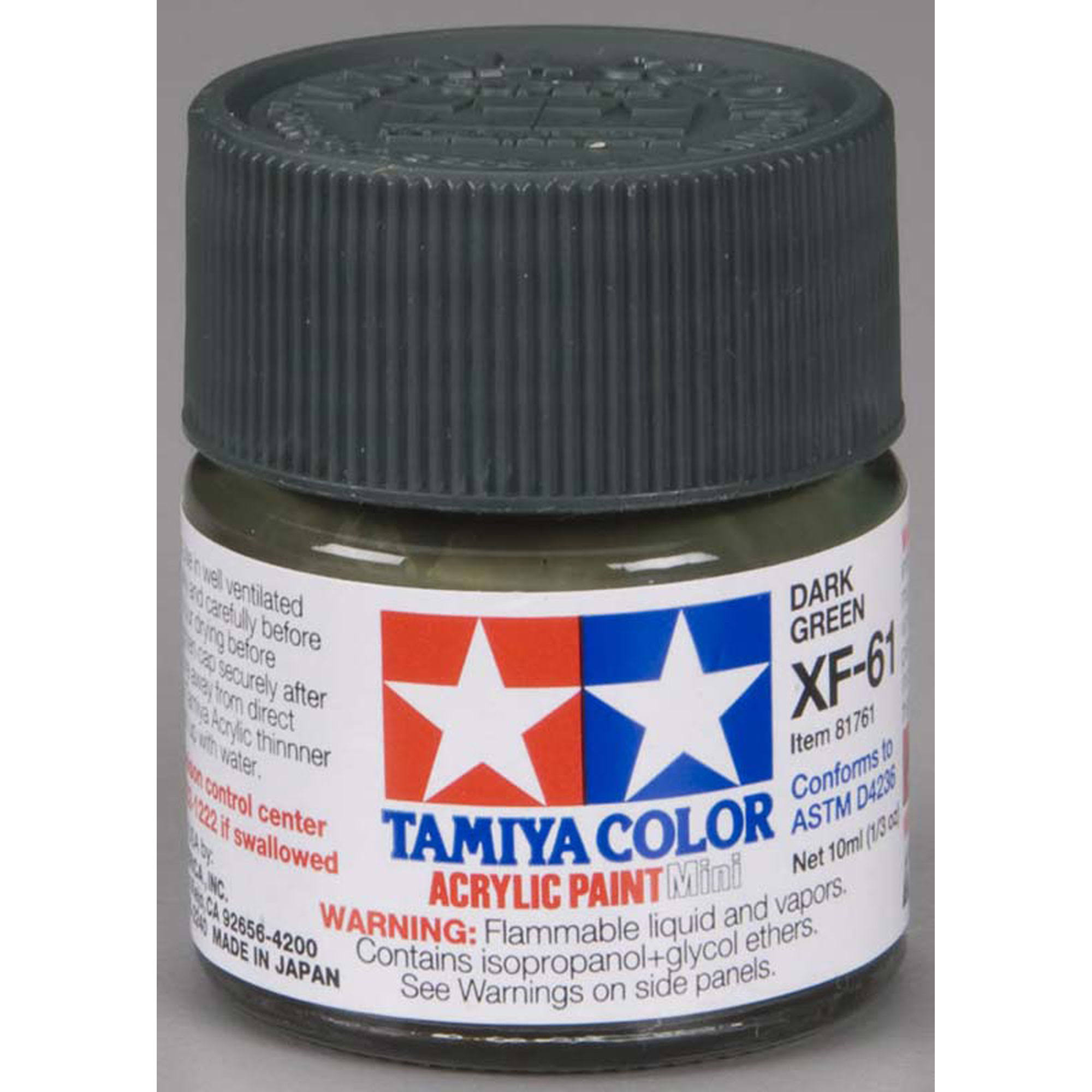 TAMIYA XF-61 - Acrylic paint Dark Green 10 ml