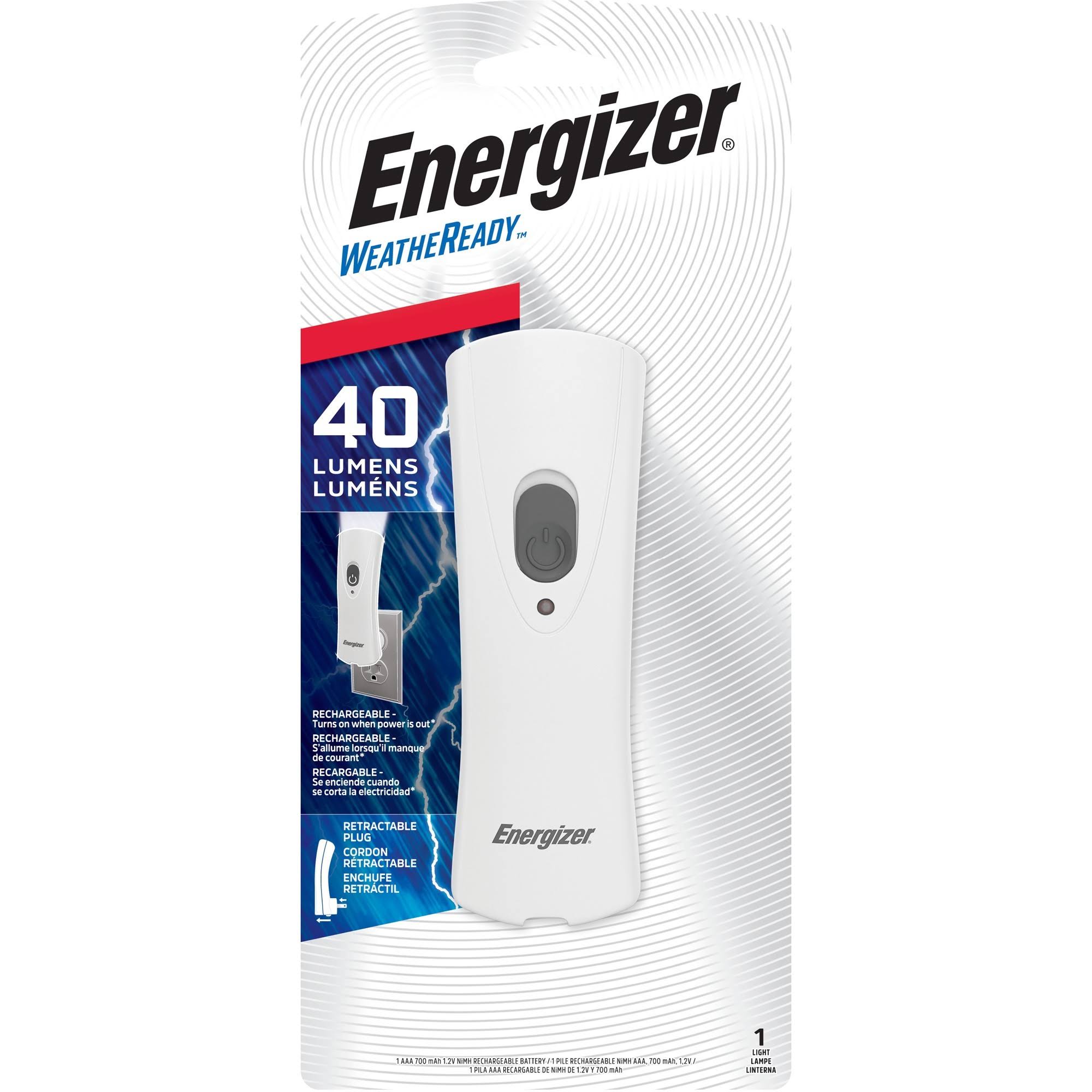 Energizer LED Light Rechargeable