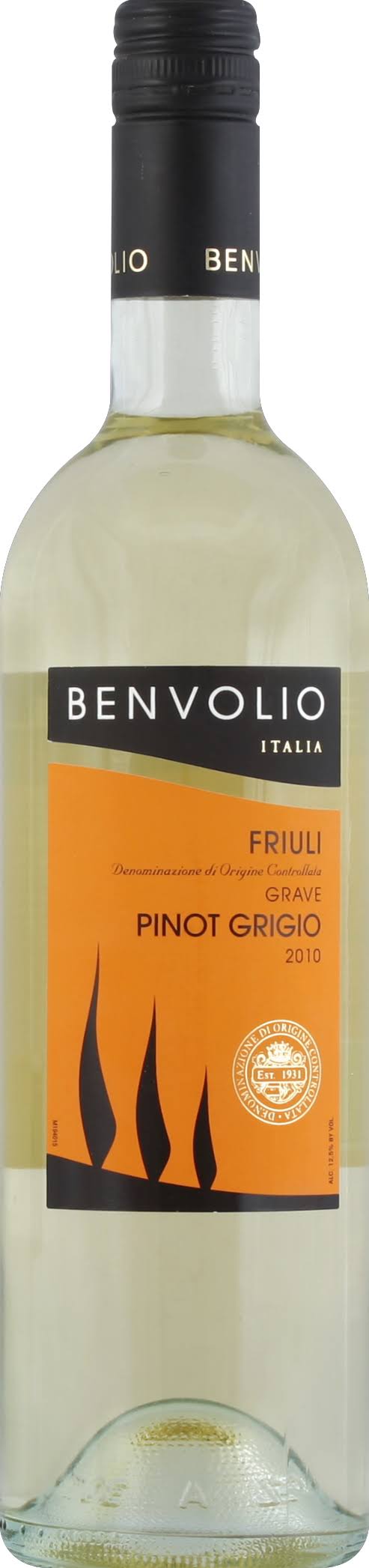 Benvolio Pinot Grigio 2018