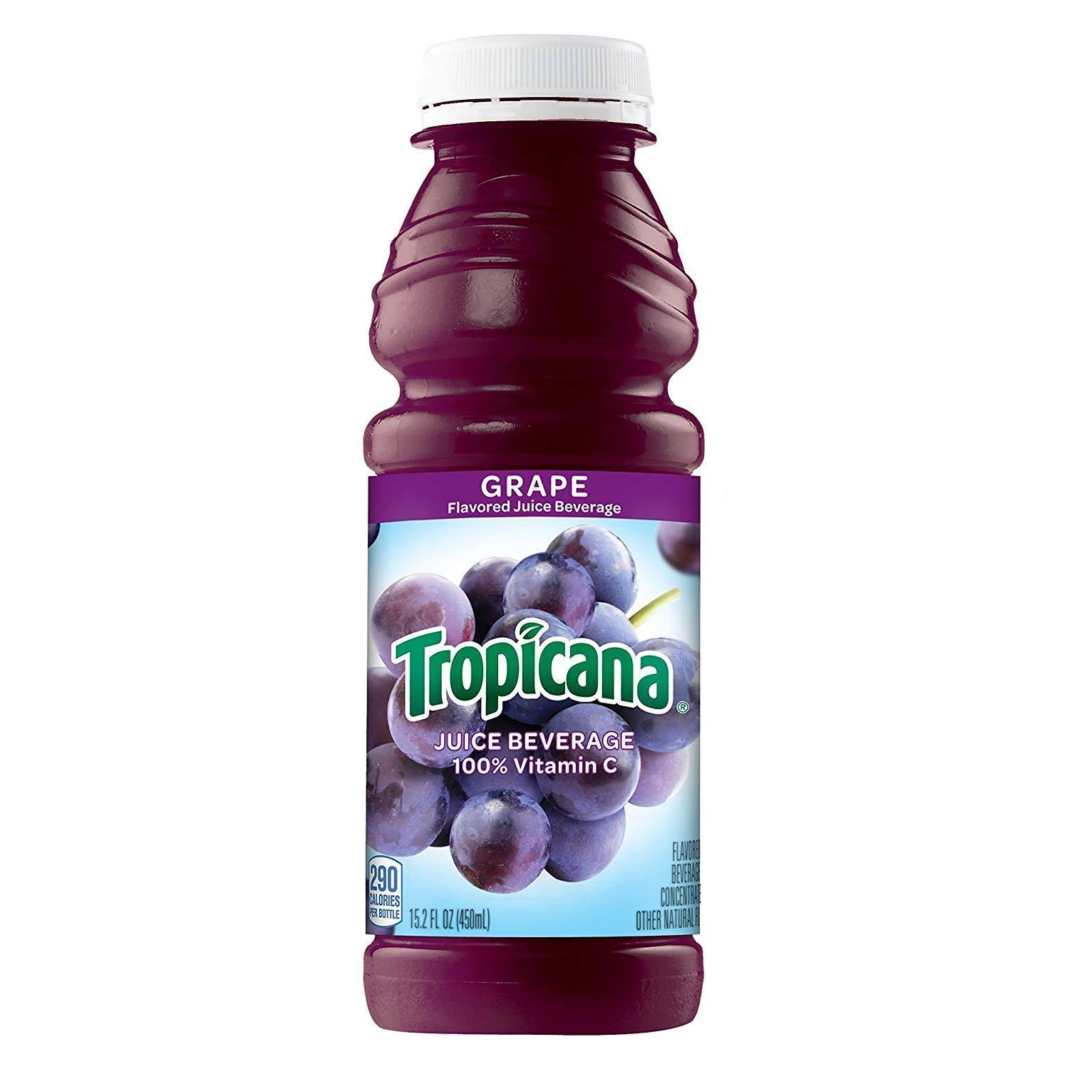 Tropicana Juice Beverage - Grape, 15.2oz