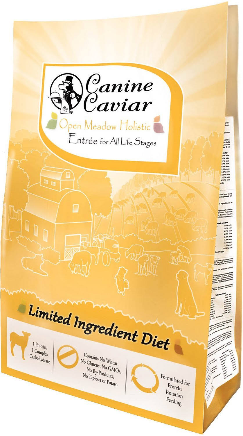 Canine Caviar Dry All Holistic Grain Free Dog Food - Lamb and Millet, 24lbs