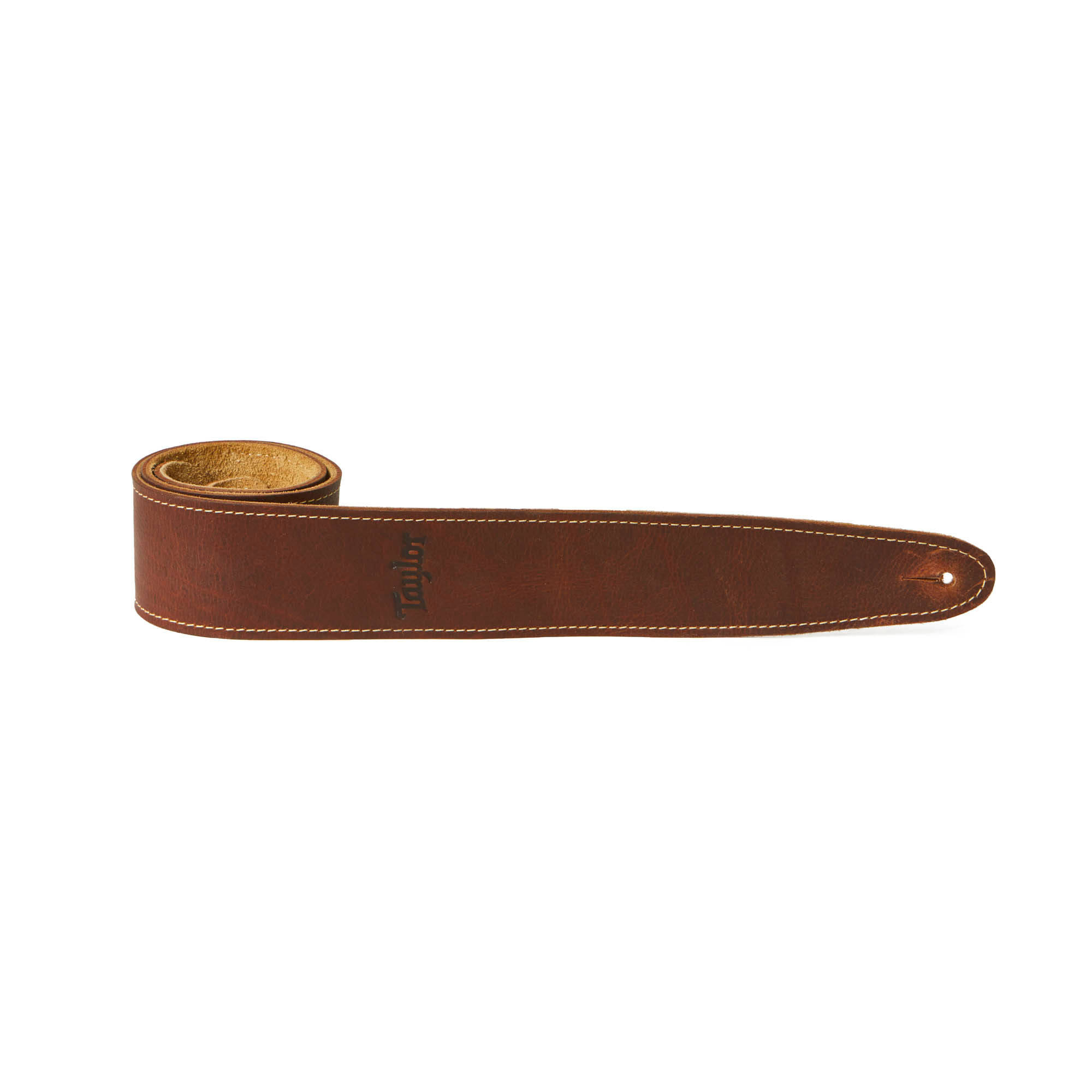 Taylor Leather/Suede Strap - Medium Brown 2.5"