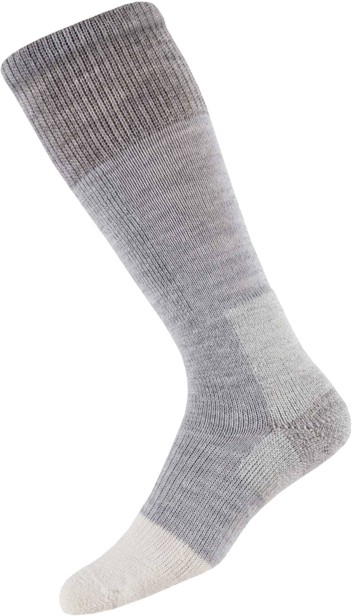 Thorlos Extreme Cold Over Calf Socks, Light Gray