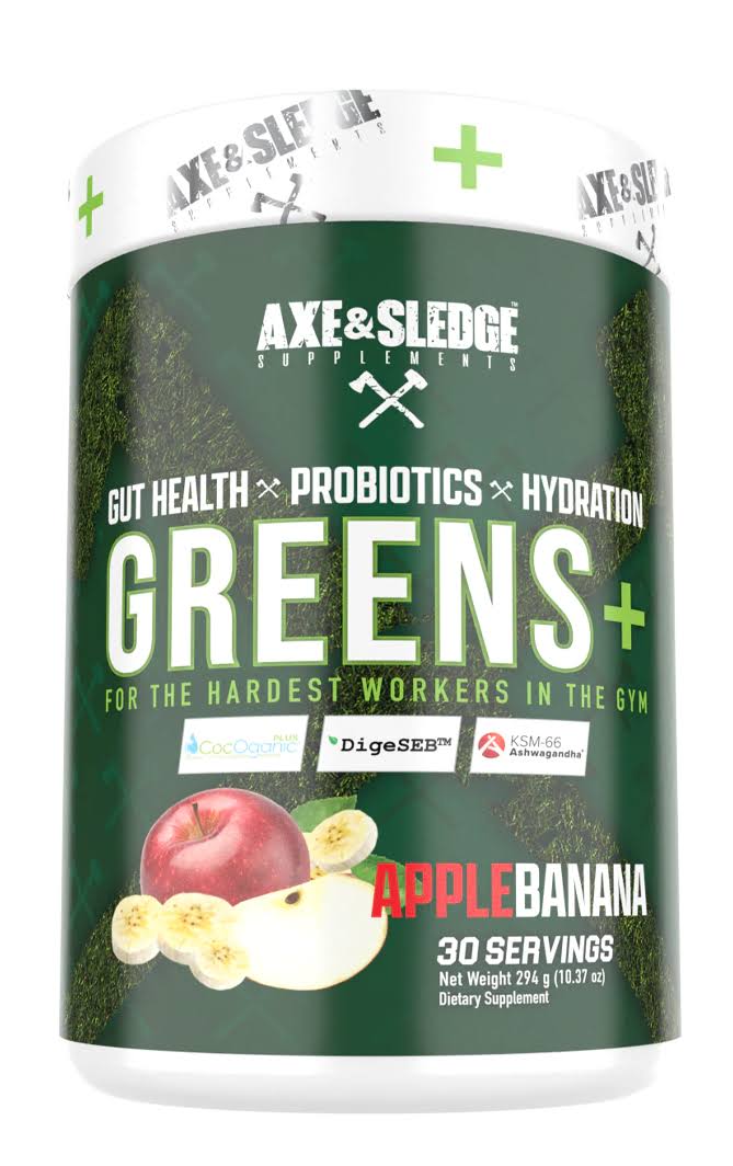 Axe & Sledge Greens+ (Apple Banana)