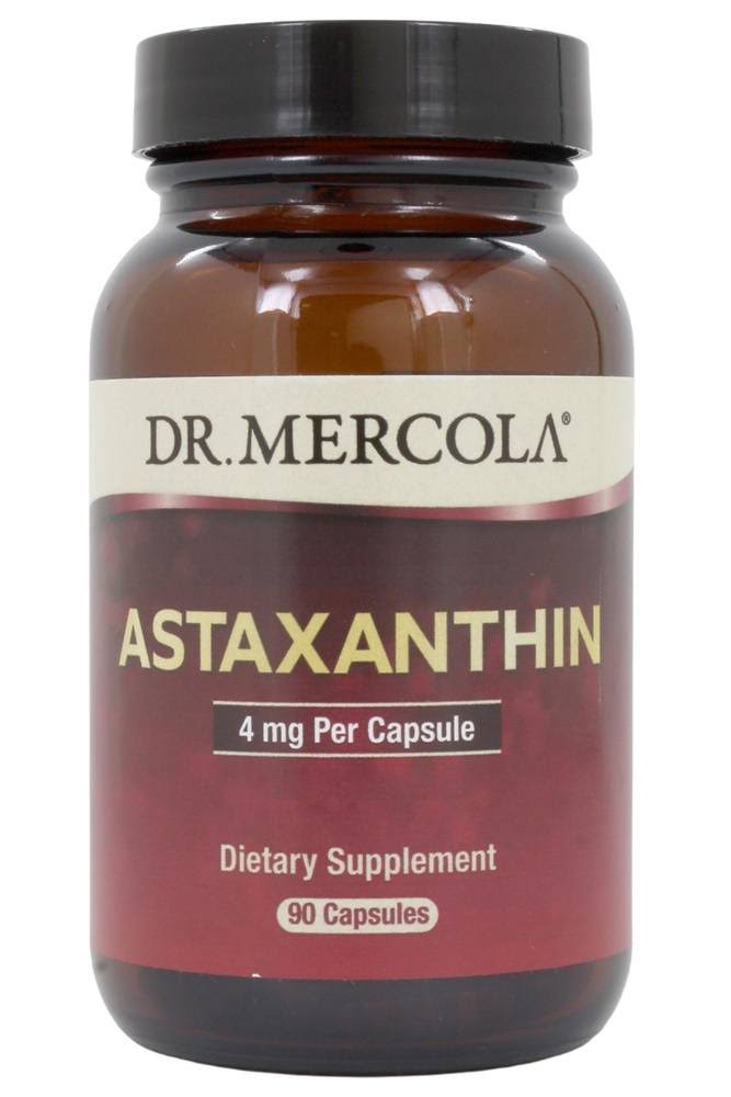 Dr. Mercola - Astaxanthin 4 mg - 90 Capsules
