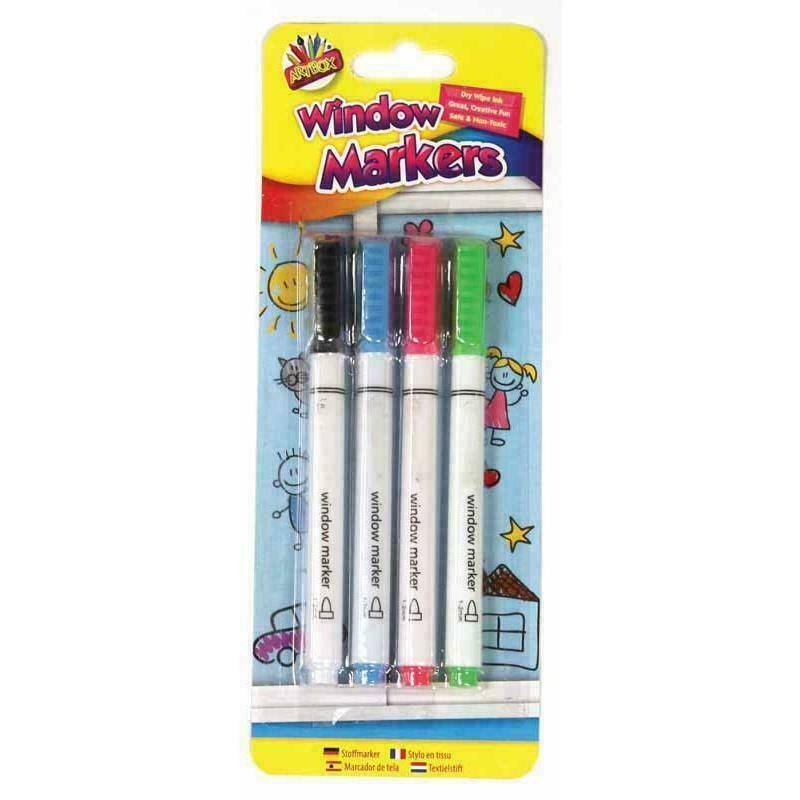 Artbox Window Markers | 4 Pack