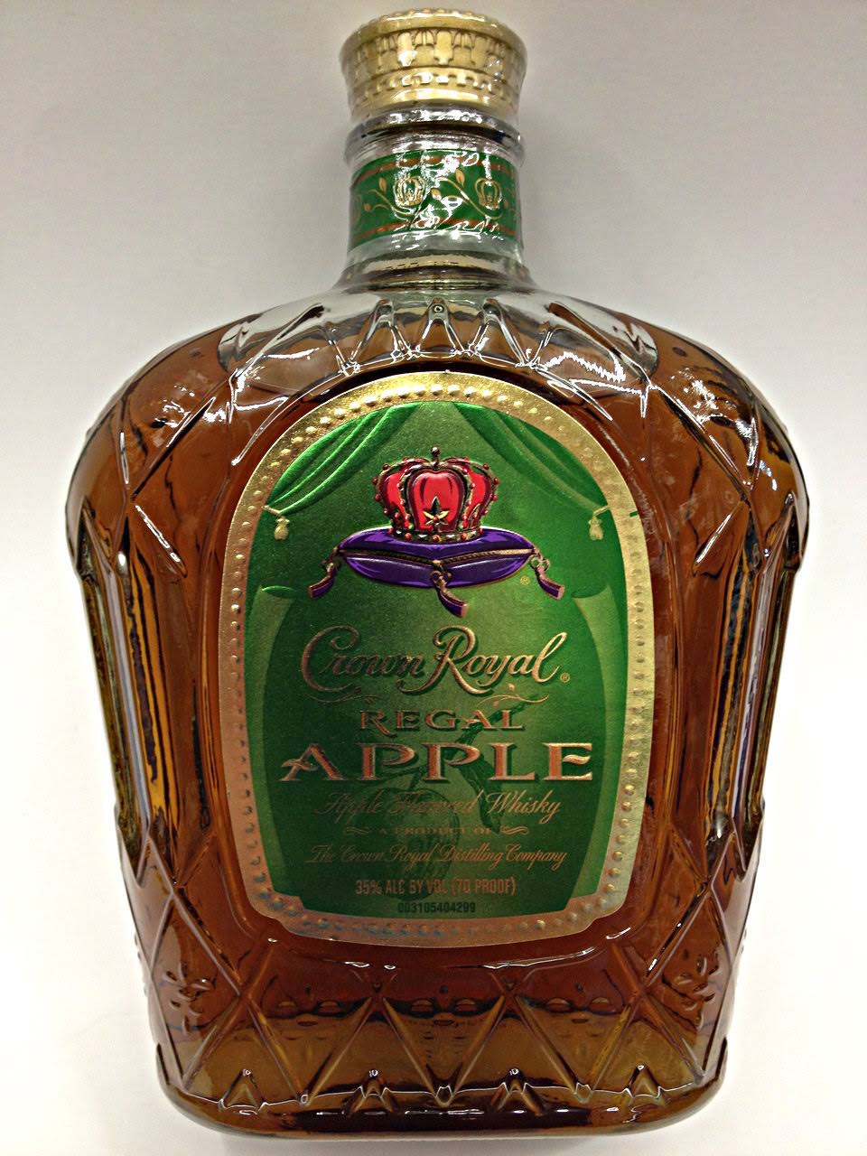 Crown Royal Whisky, Apple Flavored, Regal Apple - 750 ml