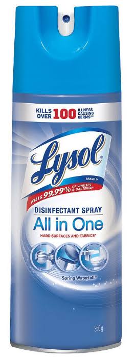 Lysol Disinfectant Spray - Spring Waterfall, 12oz