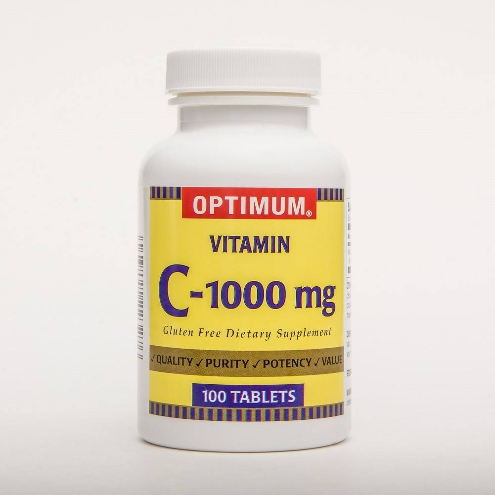 Vitamin C 1000 MG | 100 Count Tablets | Free | Dietary Supplement