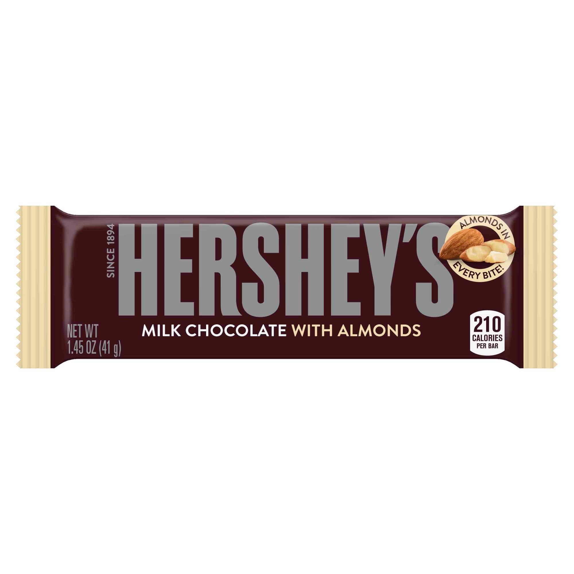 Hershey's Milk Chocolate With Almonds - 41g