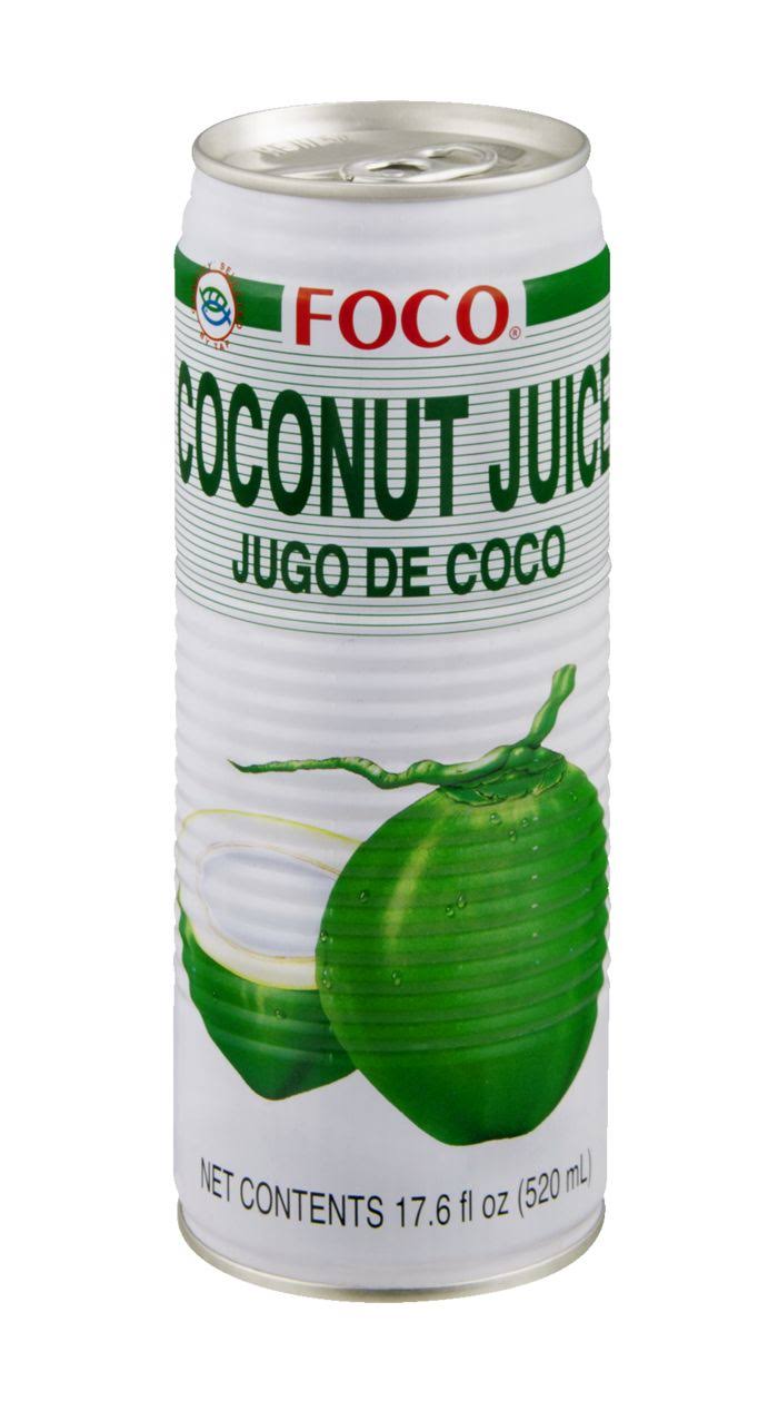 Foco Coconut Juice - 17.6 fl oz