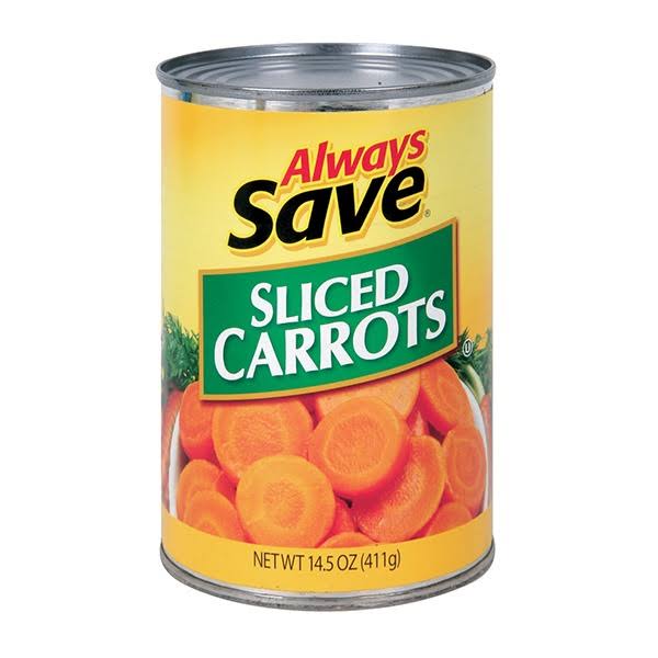 Always Save Sliced Carrots - 14.5 oz