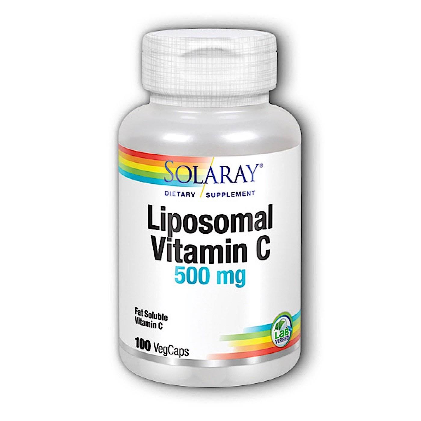 Solaray Liposomal Vitamin C - 100 Capsules