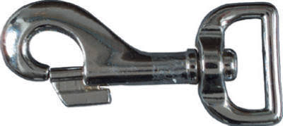 National Hardware 3031bc Double Bolt Snap - Nickel