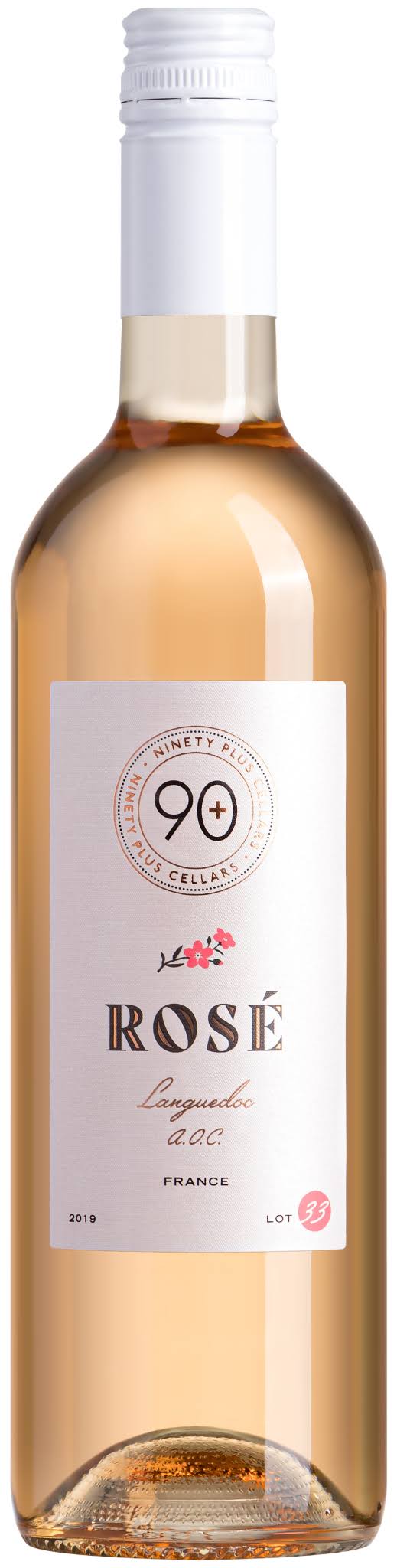 90+ Cellars Rose, France - 750 ml
