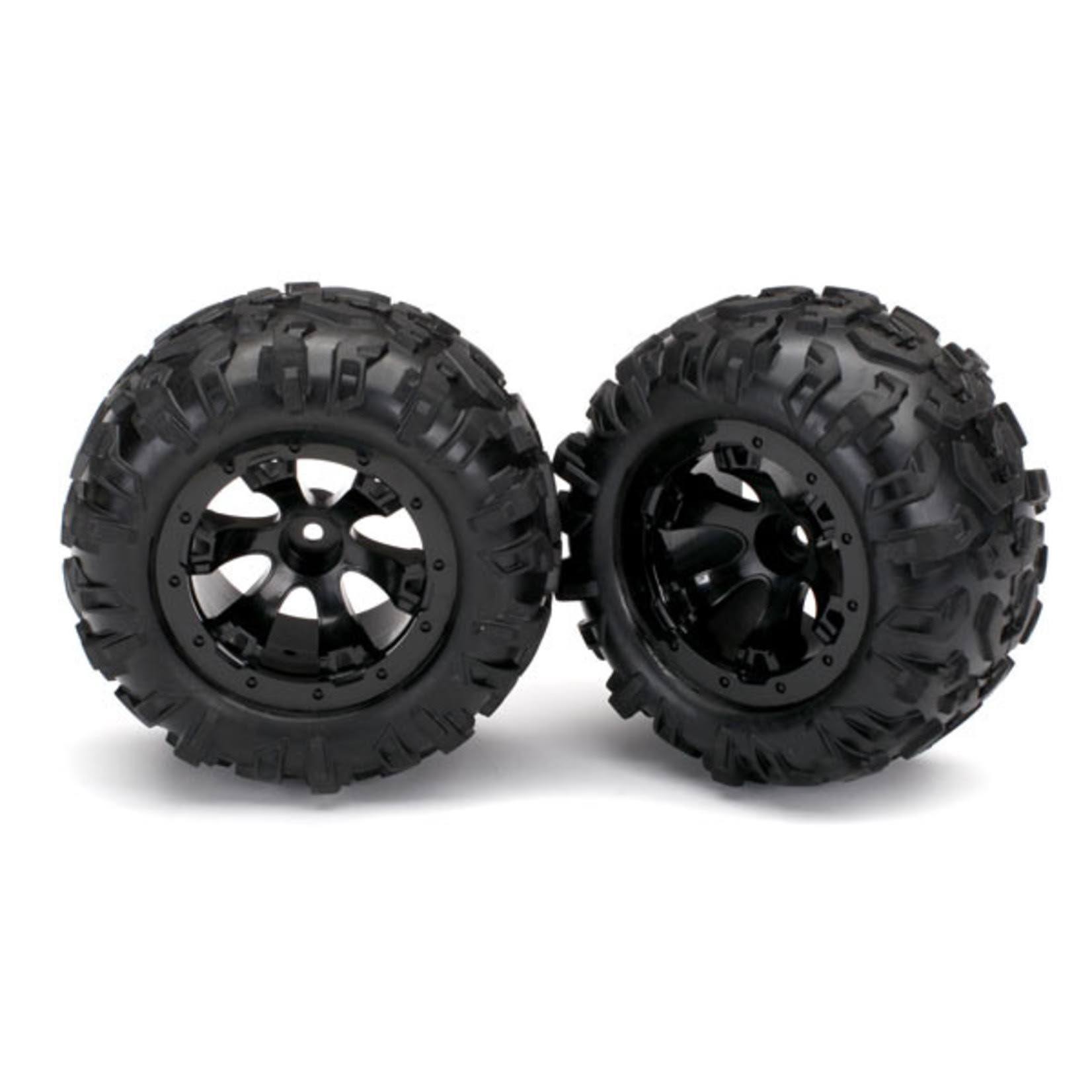 Traxxas 7277 Tires and Wheels Assembled Glued (Geode Black Beadlock St