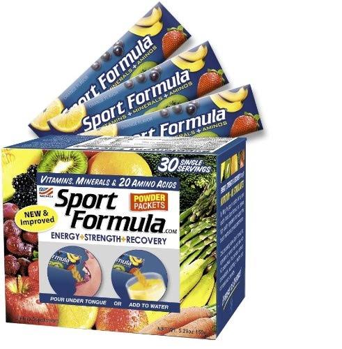 Sport Formula Powder Vitamin Packets - Fruit Punch
