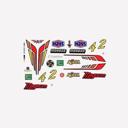 Pinecar Magnum Pin310 Dry Transfer Decals