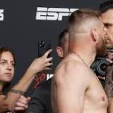 UFC Vegas 54 weigh-in video