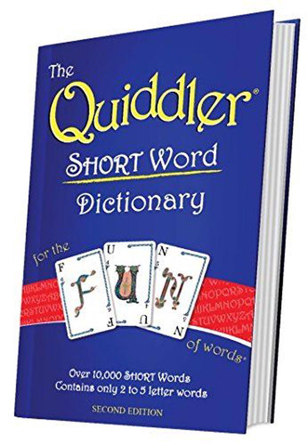 The Quiddler SHORT Word Dictionary : 2nd Edition - 370p