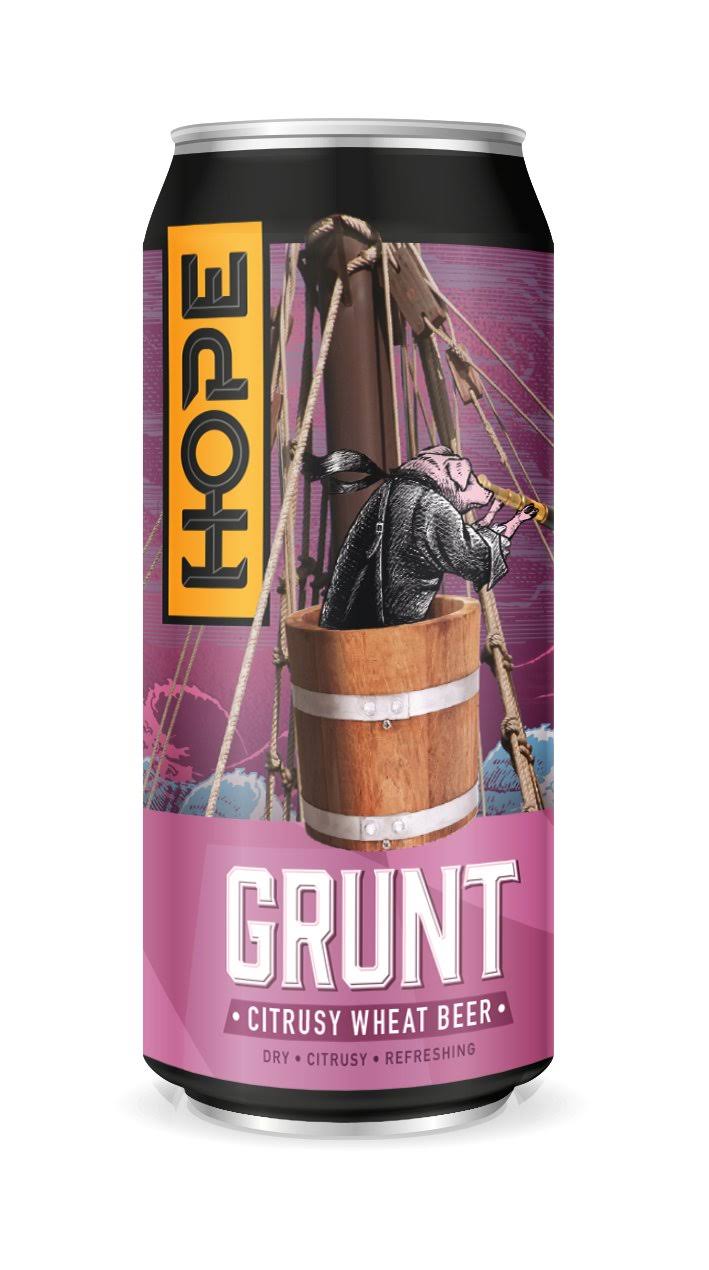 Hope Grunt Wheat Beer 44cl Can