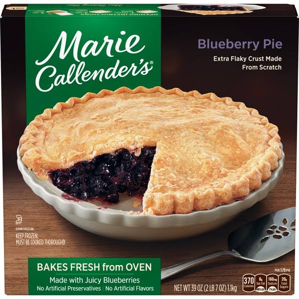 Marie Callender's Pie, Blueberry - 39 oz