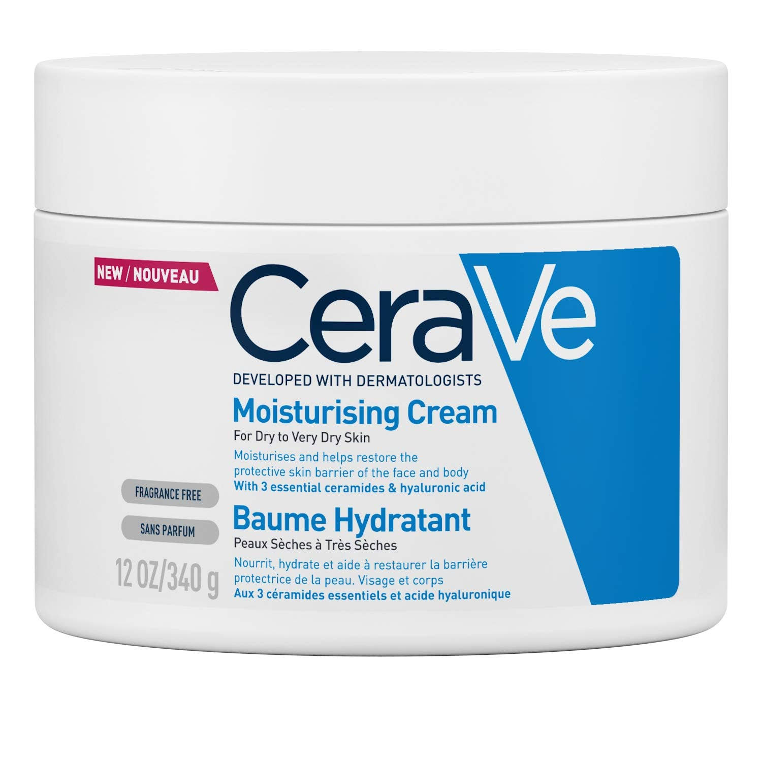 CeraVe - Moisturising Cream - 340g