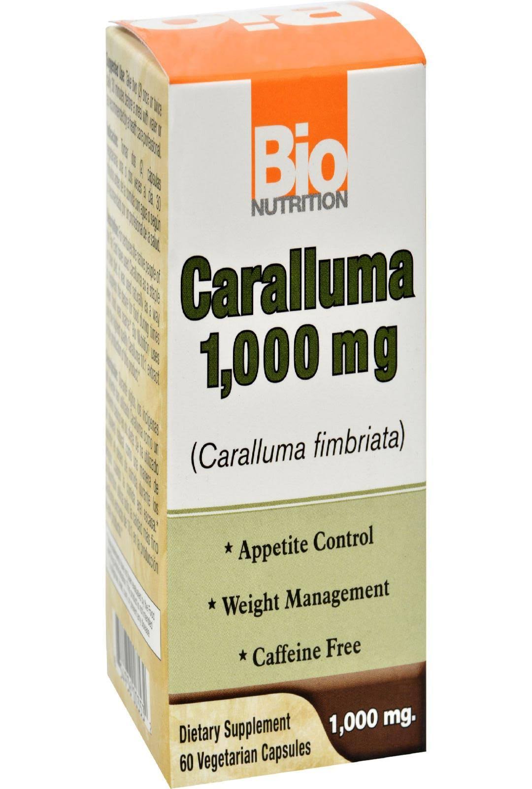 Bio Nutrition Caralluma Supplement - 60 Vegetarian Capsules