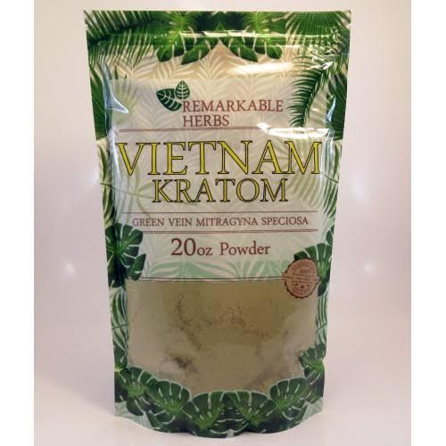 Remarkable Herbs 100% All Natural Vietnam (Green Vein) Powder (20oz)