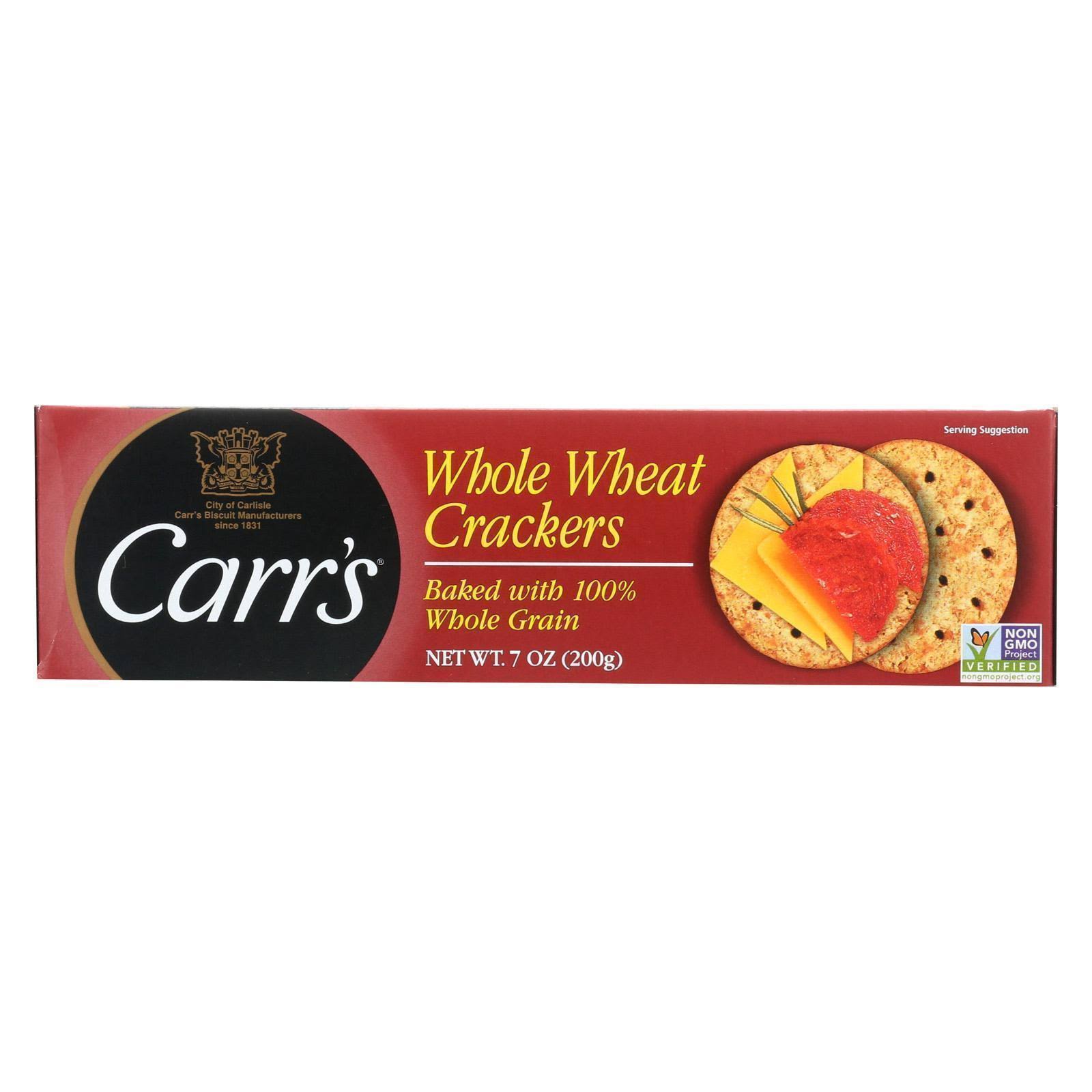 Carr's Whole Wheat Crackers - 200g