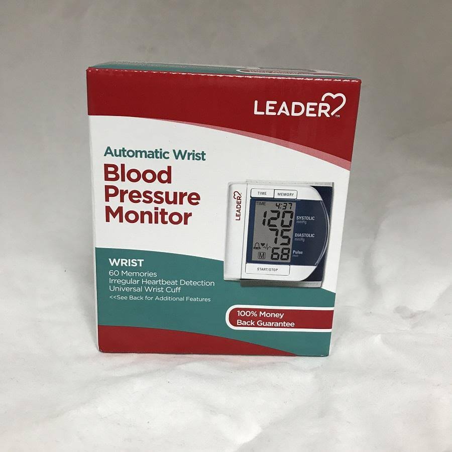 Leader Deluxe Automatic Wrist Blood Pressure Monitor 096295129298F2953 | Medical Supplies & Equipment | Delivery Guaranteed | Best Price Guarantee