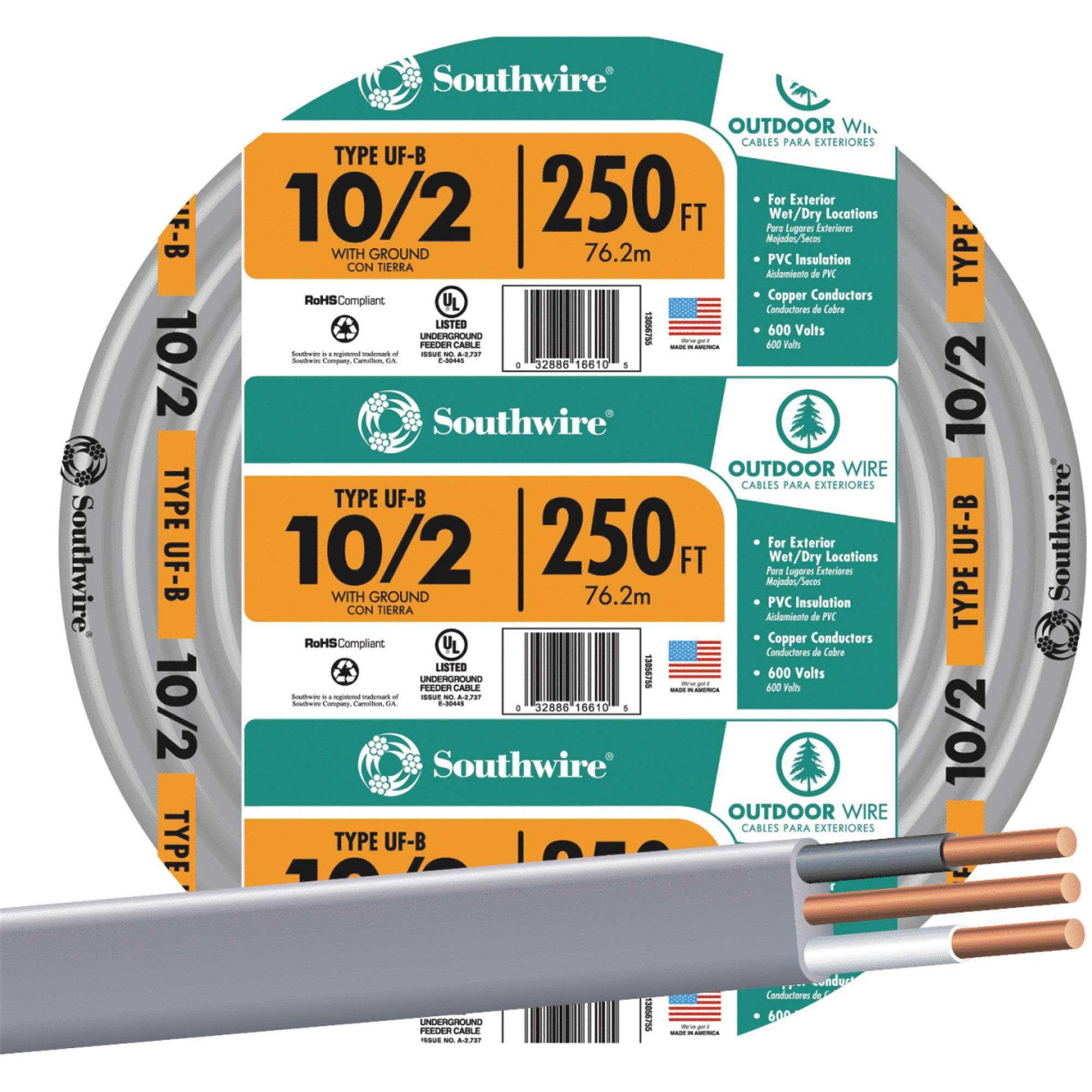 Southwire Company Uf-B Outdoor Electrical Wire