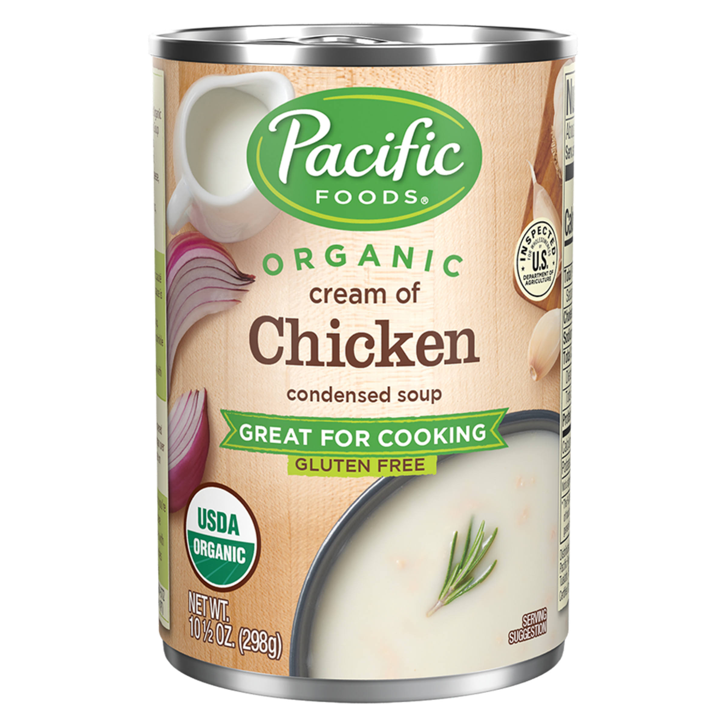 Pacific Foods Condensed Soup, Organic, Cream of Chicken - 10.5 oz