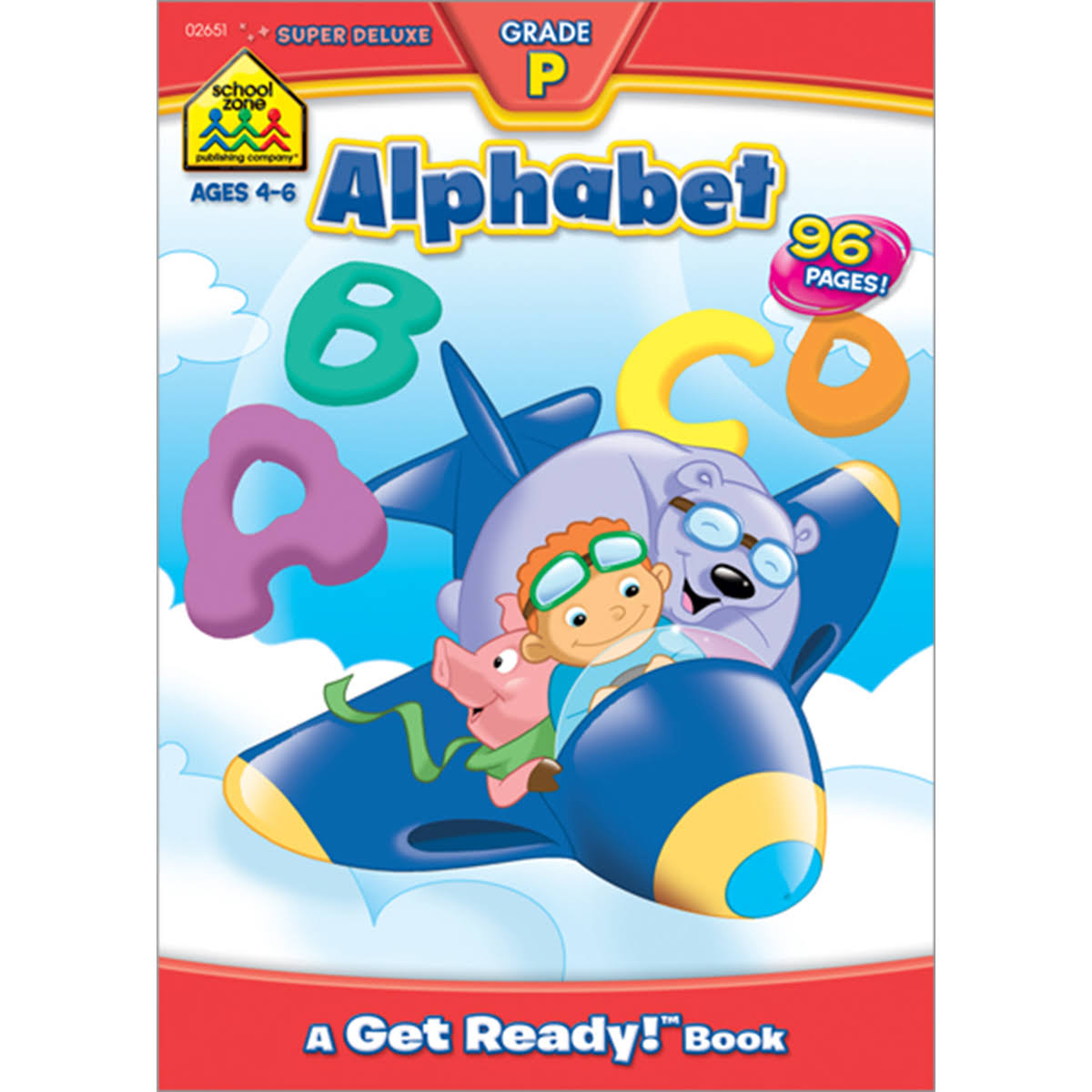 School Zone Alphabet Super Deluxe Workbook