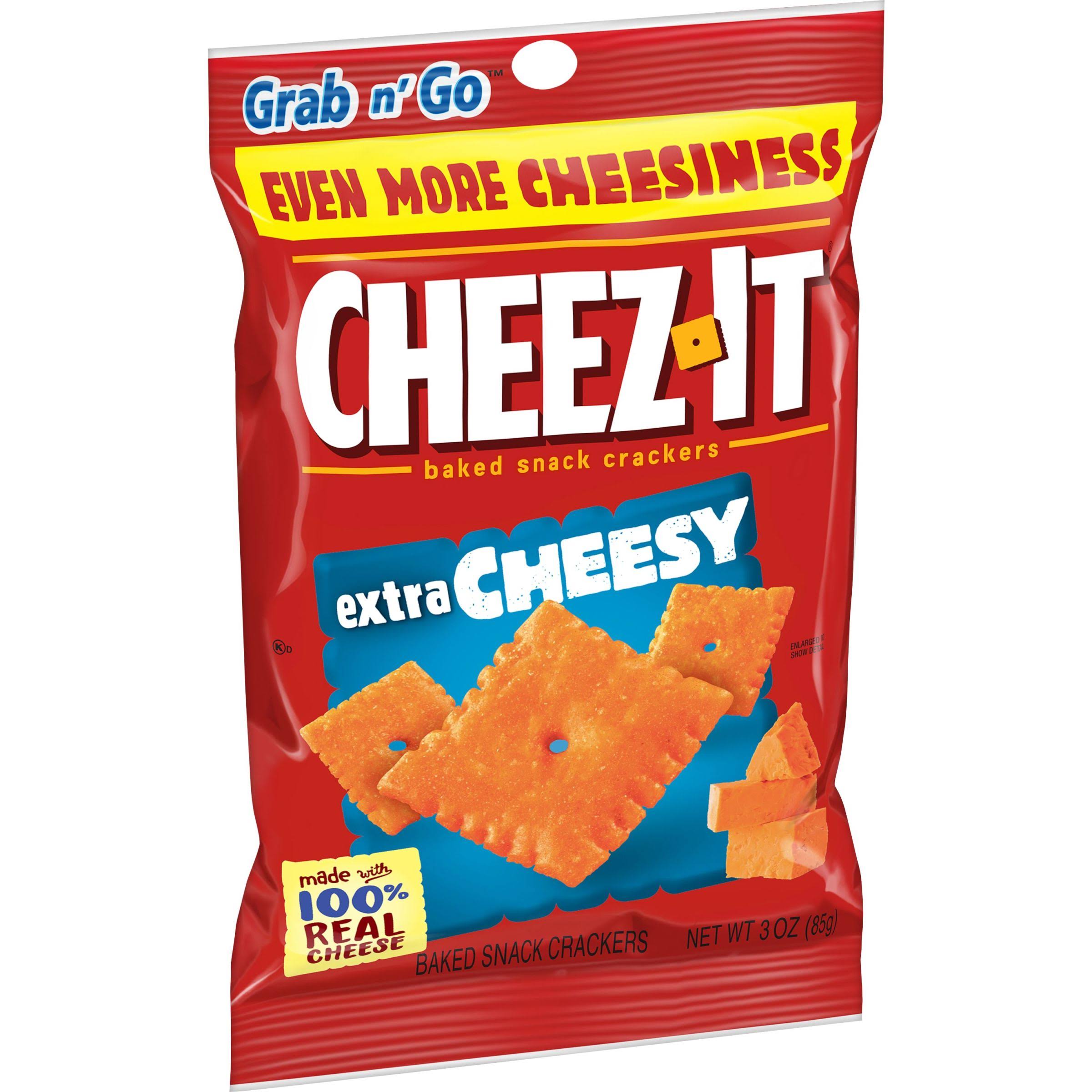 Cheez It Extra Cheesy Cracker Snack - 3oz