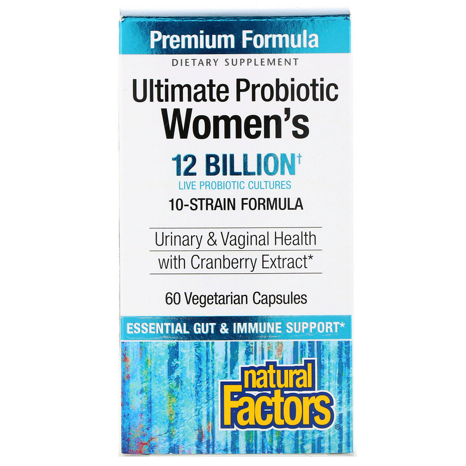 Natural Factors Ultimate Probiotic Women's Formula - 60 Capsules
