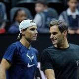 A protester appeared to accidentally set fire to his arm on court at London's O2 ahead of Roger Federer's farewell from ...