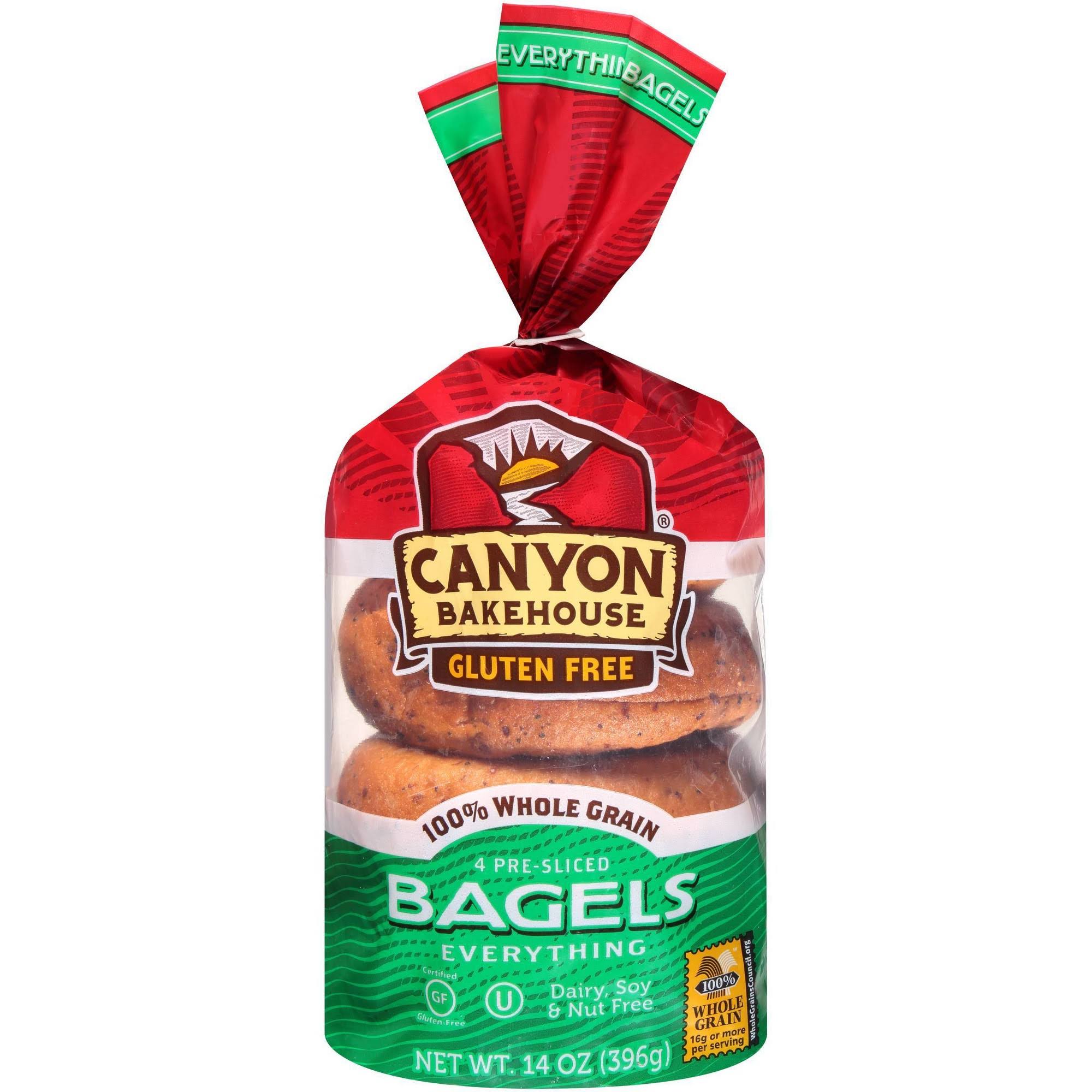 Canyon Bakehouse: Everything Bagel Gluten Free, 14 Oz