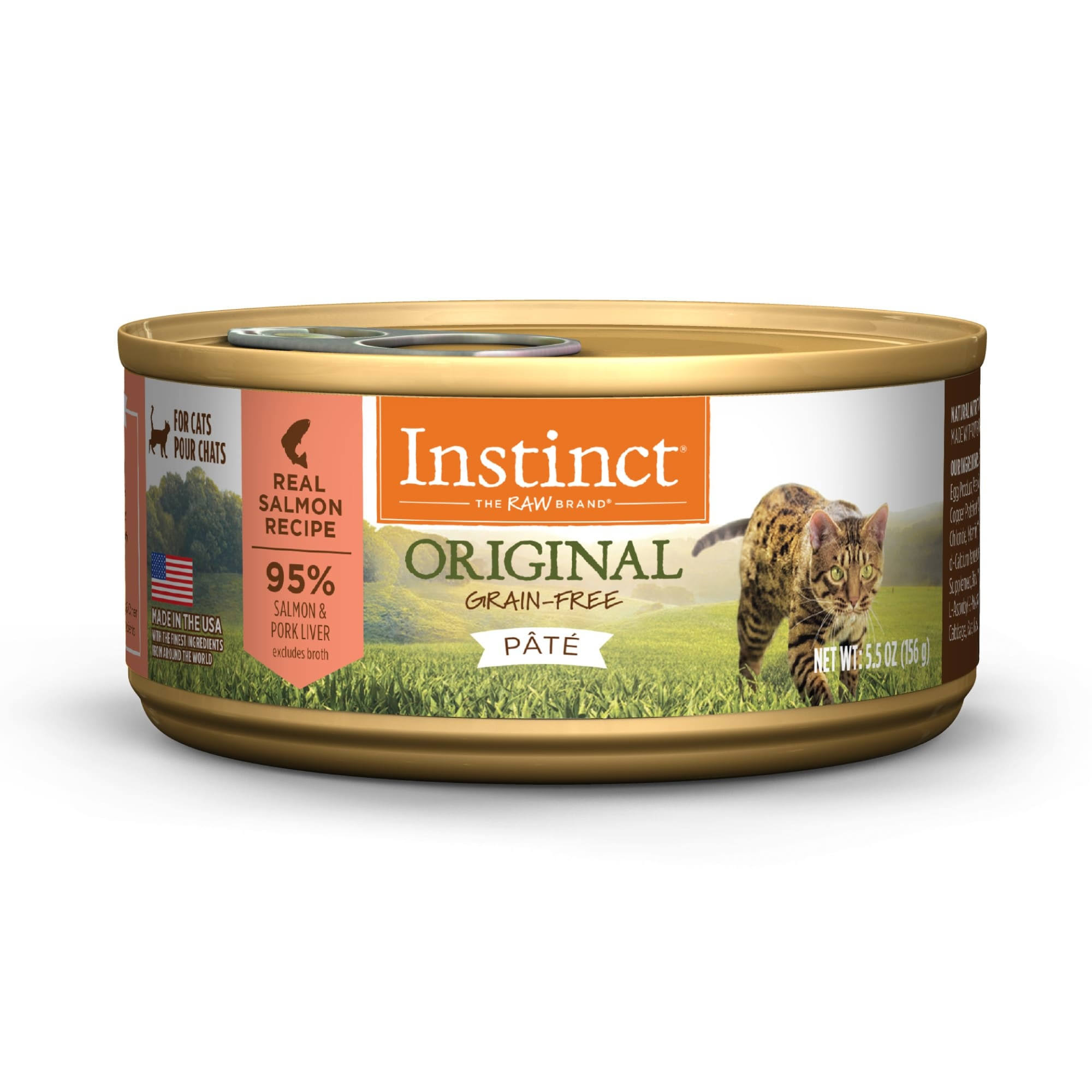 Nature's Variety Instinct Grain-Free Salmon Canned Cat Food - 5.5oz
