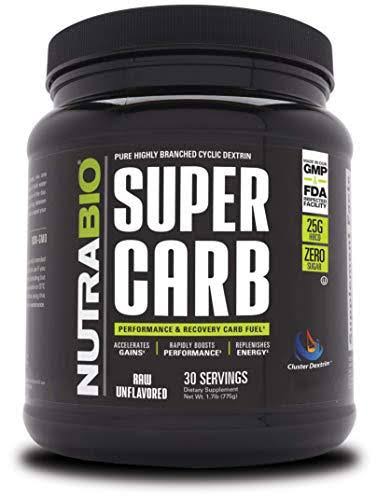 NutraBio Super Carb (Unflavored, 30 Servings)