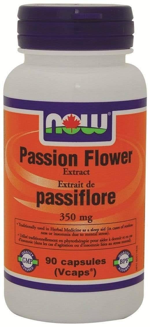 Now Passion Flower Extract 90 Veggie Caps