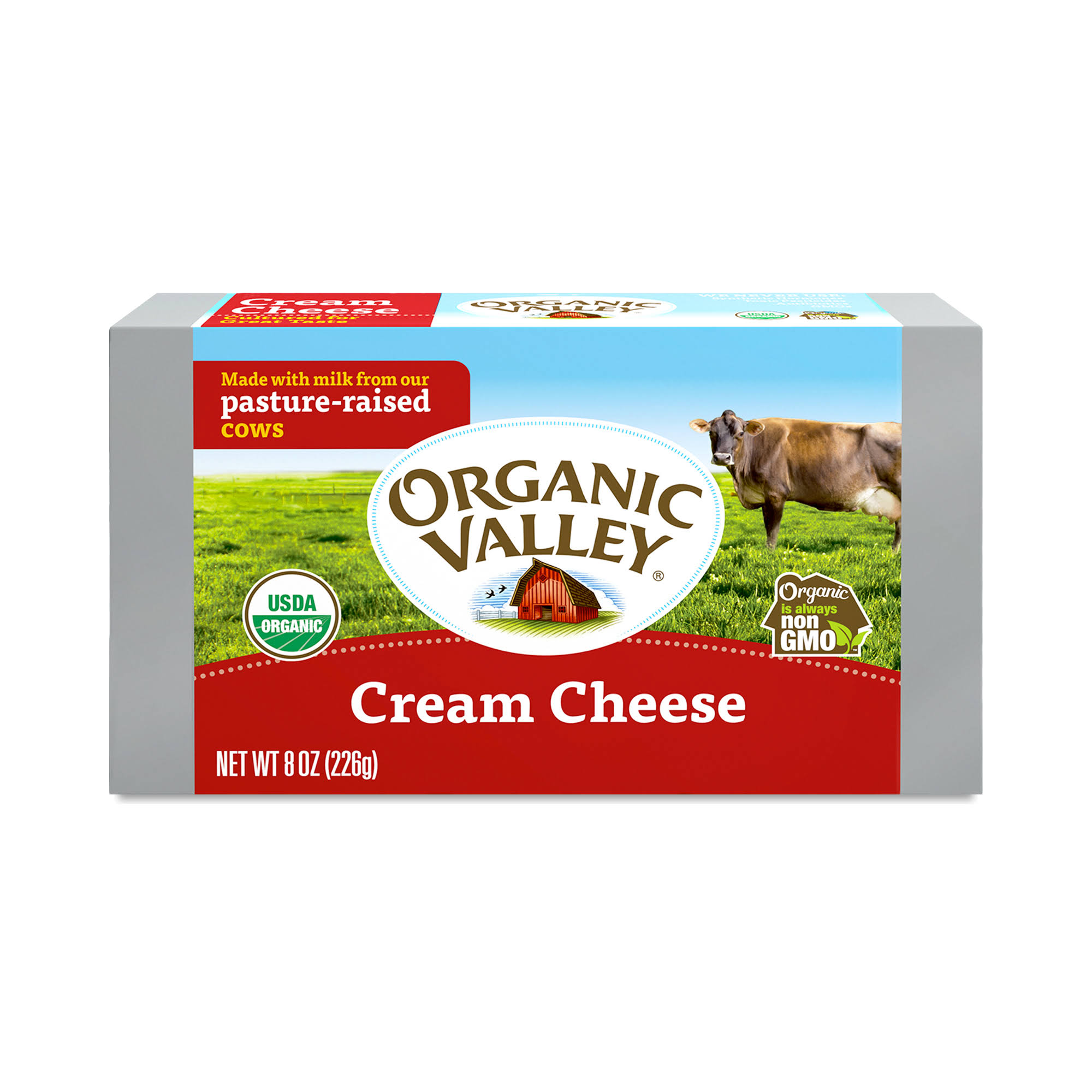 Organic Valley Cream Cheese - 8 oz