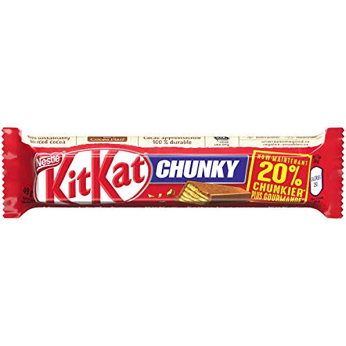 Kit Kat Chunky Original Chocolate Bars - (49g/1.7 oz. x 12 Bars) {Impo