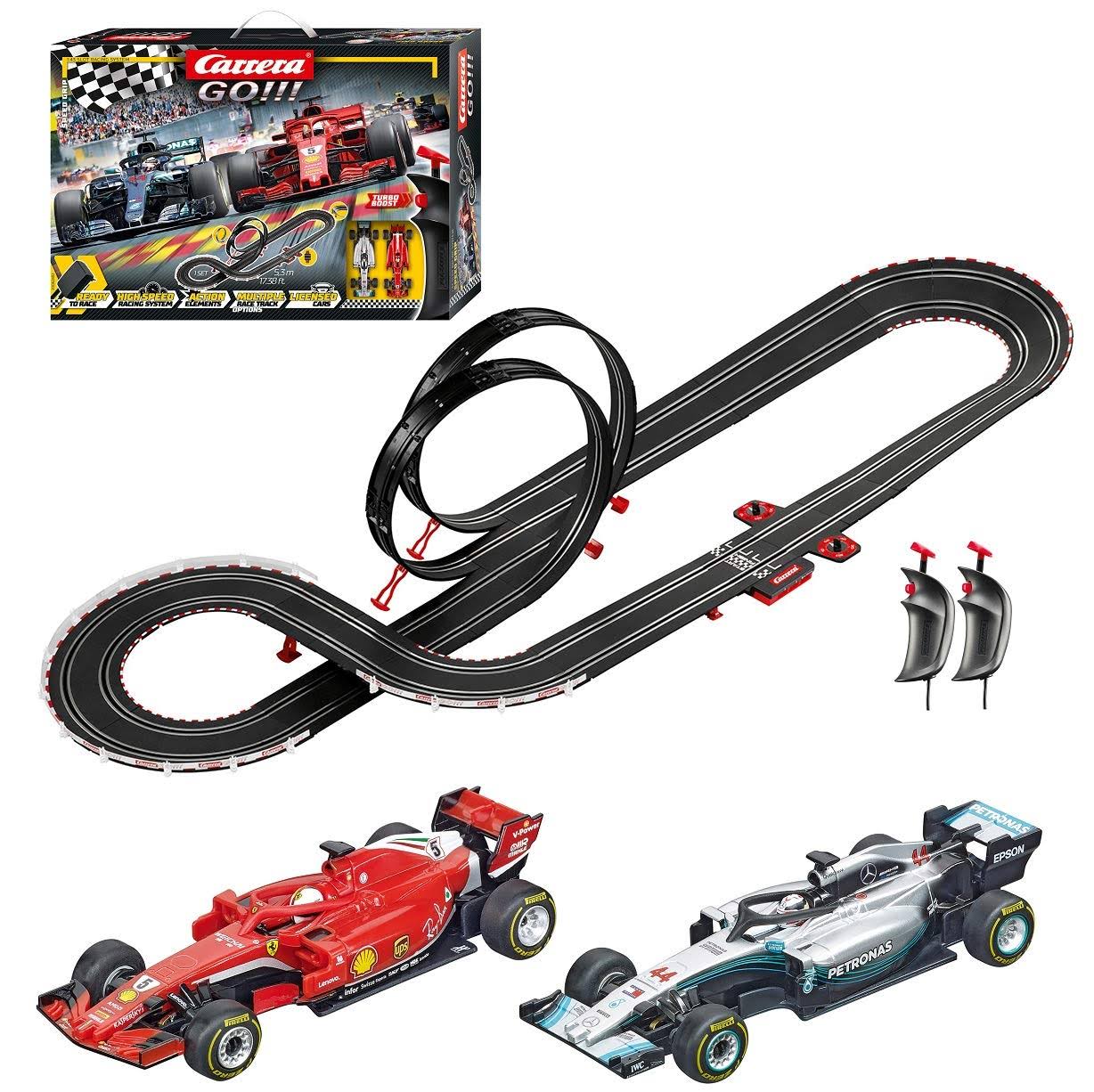 Carrera Go!!! 62482 Speed Grip Electric Slot Car Racing Track Set 1:43 Scale
